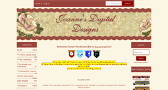 Desktop Screenshot of joannes-digital-designs.com